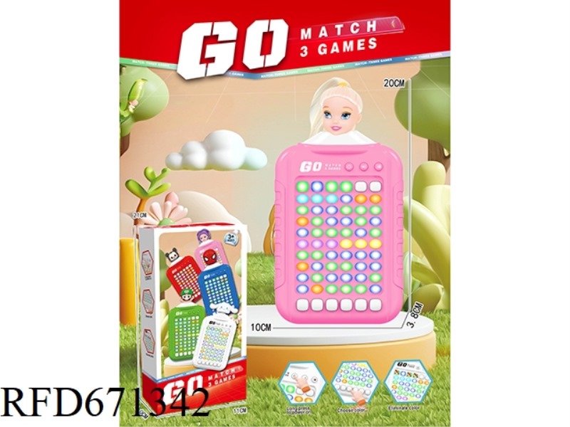 MATCH-3 GAME CONSOLE (BARBIE)