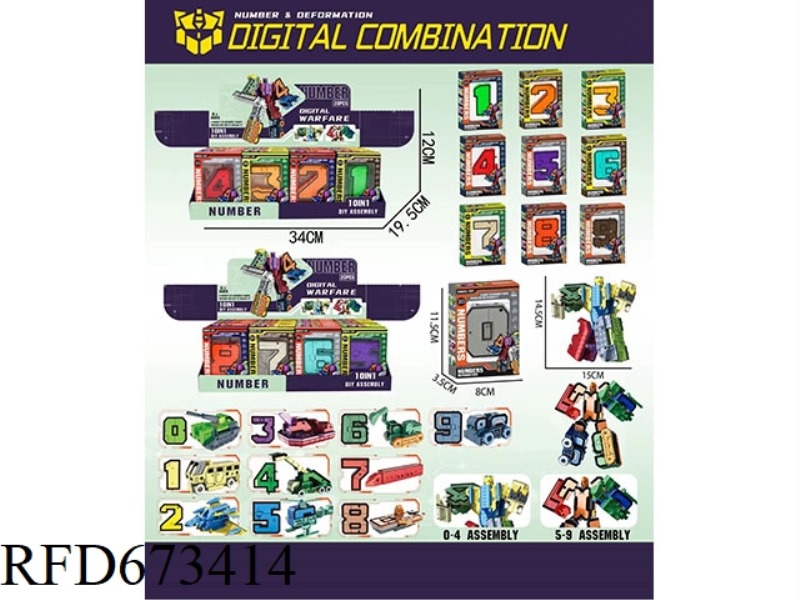 DIGITAL TRANSFORMATION TOYS (20PCS)