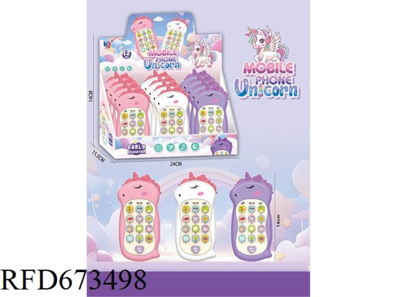 UNICORN PUZZLE EARLY EDUCATION MUSIC PHONE