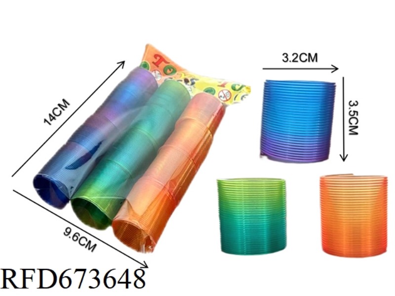 TWELVE CANDY GRADIENT RAINBOW RINGS
