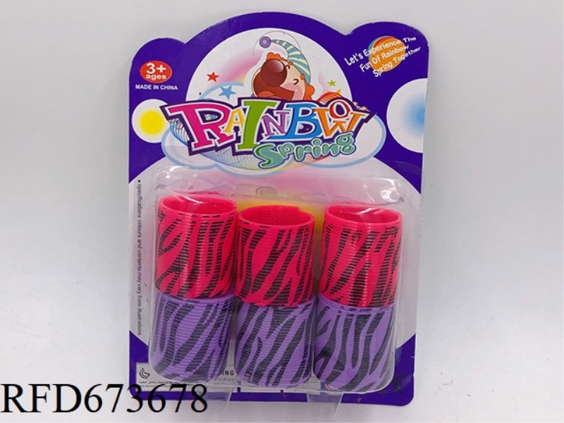 TWO TYPES OF HEAT TRANSFER RAINBOW RINGS