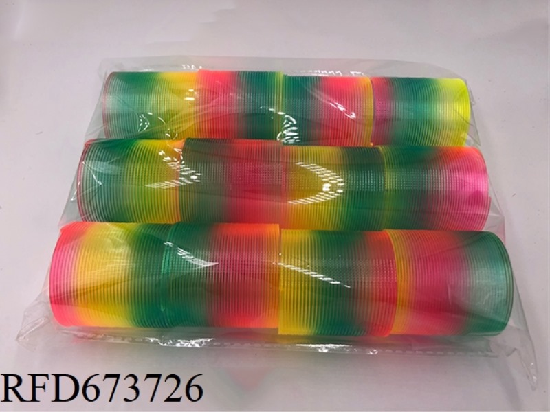 SPRING-COLORED RAINBOW CIRCLE