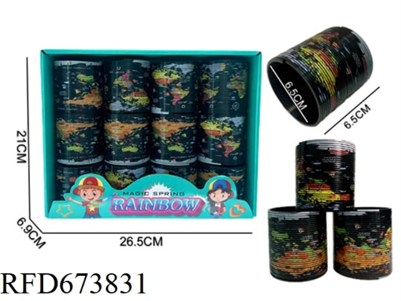 THE EARTH'S THERMAL REVOLUTION RAINBOW CIRCLE CONSISTS OF 12PCS