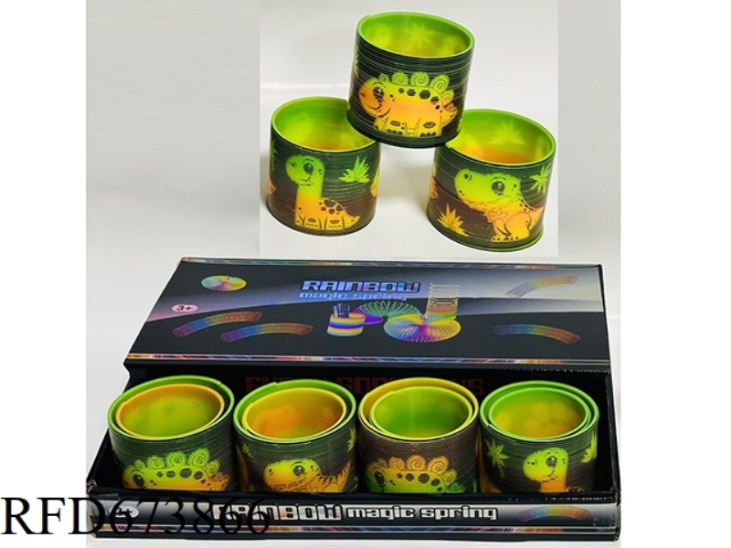 DINOSAUR SPRING COLOR 12 PIECES