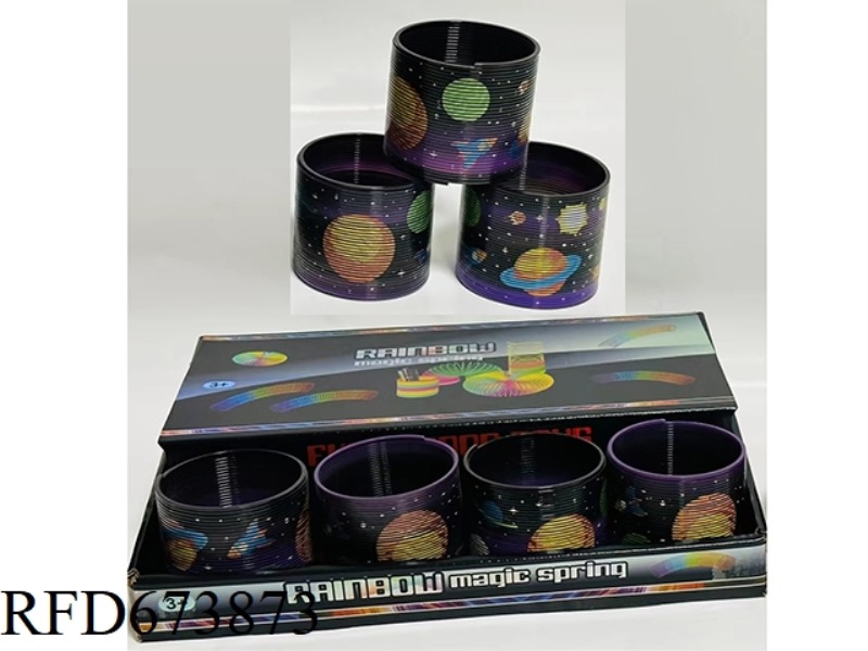 12 PIECES OF STARRY SKY RAINBOW CIRCLES