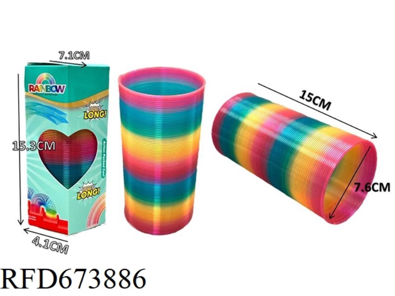 TRANSPARENT TAIWAN-COLORED RAINBOW CIRCLE