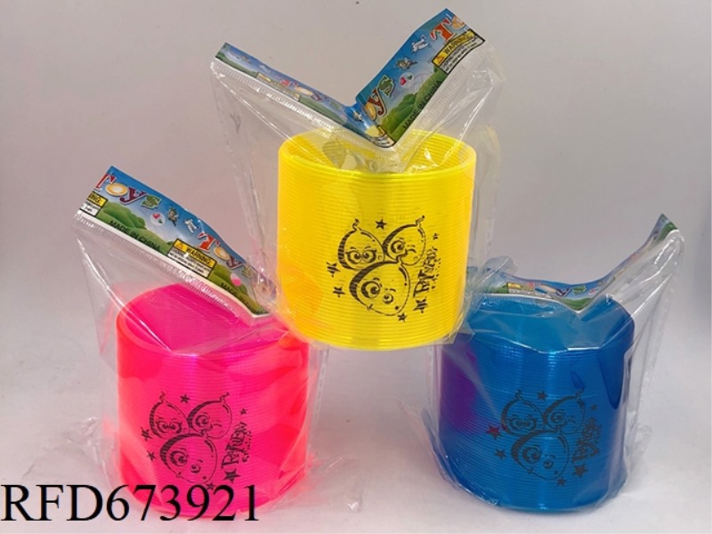 TRANSPARENT PAD PRINTING RAINBOW CIRCLE