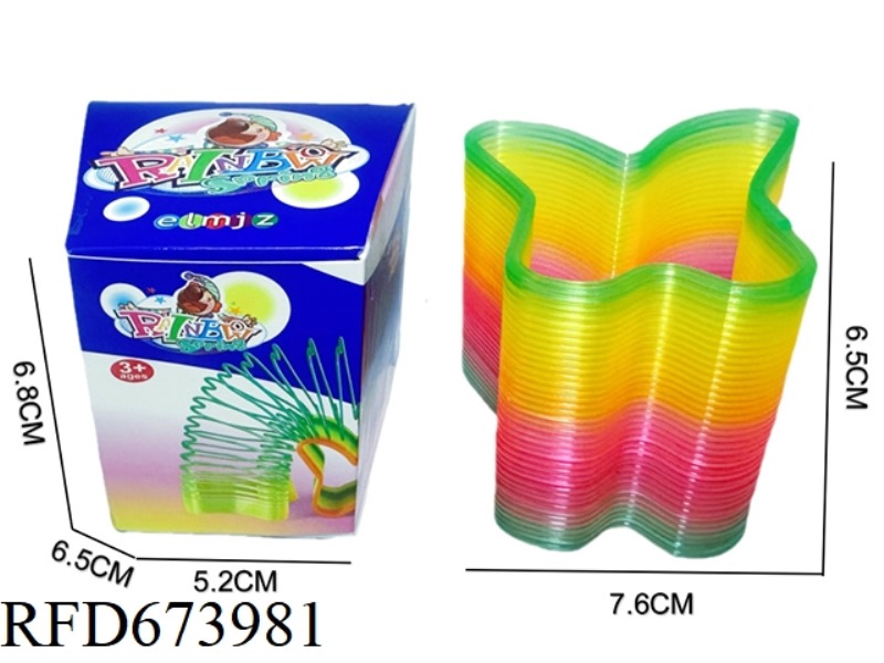 BUTTERFLY-SHAPED TRANSPARENT COLOR