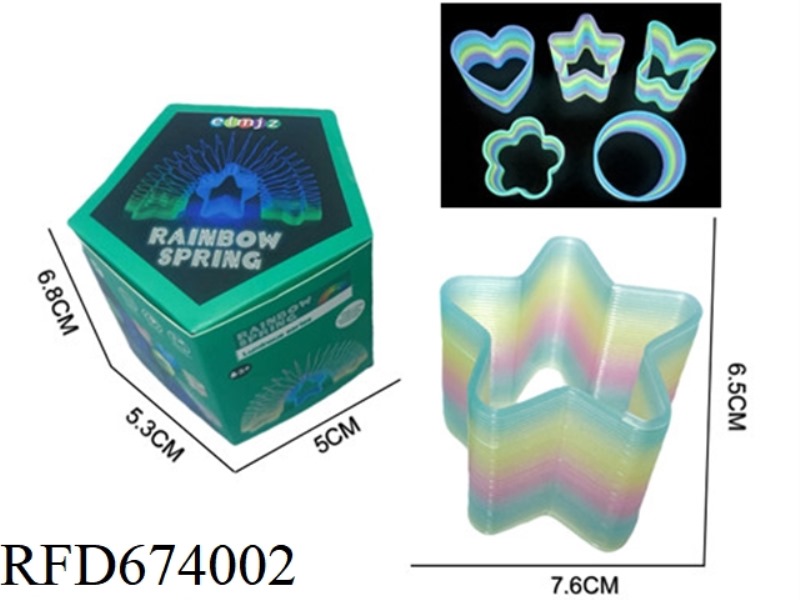 FIVE-POINTED STAR-SHAPED LUMINOUS TAIWANESE COLOR