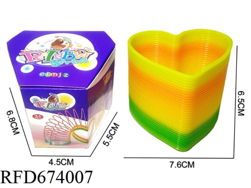 THE HEART-SHAPED SPRING COLOR