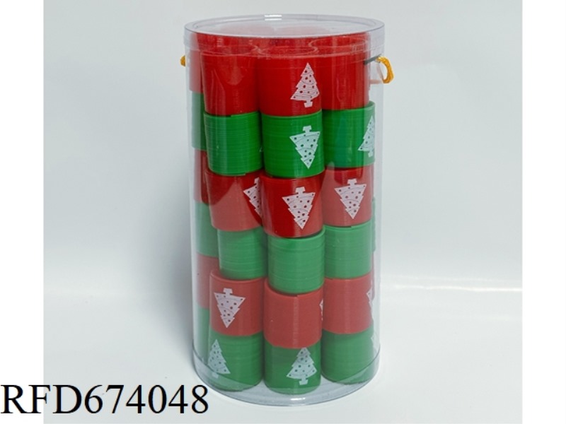 CHRISTMAS TREE RAINBOW CIRCLE