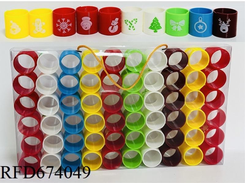 CHRISTMAS TREE RAINBOW CIRCLE
