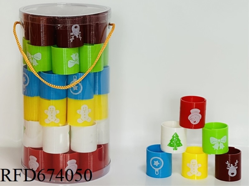 CHRISTMAS TREE RAINBOW CIRCLE