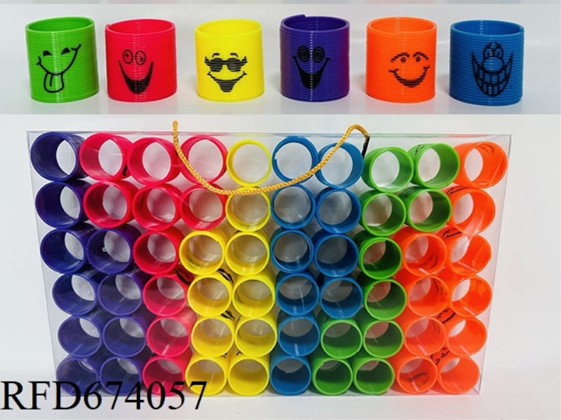 STRANGE FACE RAINBOW CIRCLE