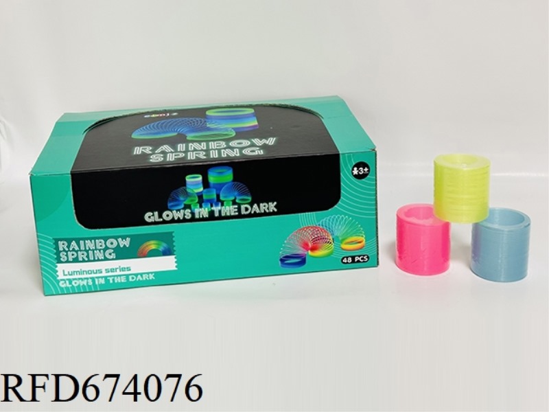 LUMINOUS MONOCHROME RAINBOW CIRCLE