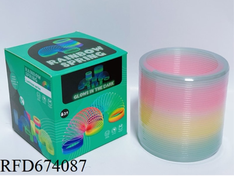 LUMINOUS TAIWAN-COLORED RAINBOW CIRCLE