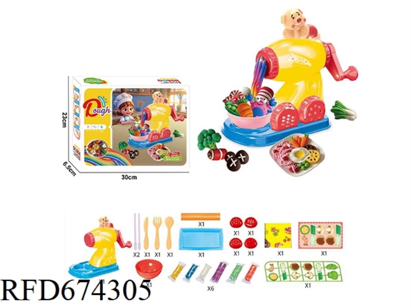 SALIVA PIG NOODLE MACHINE CLAY SET