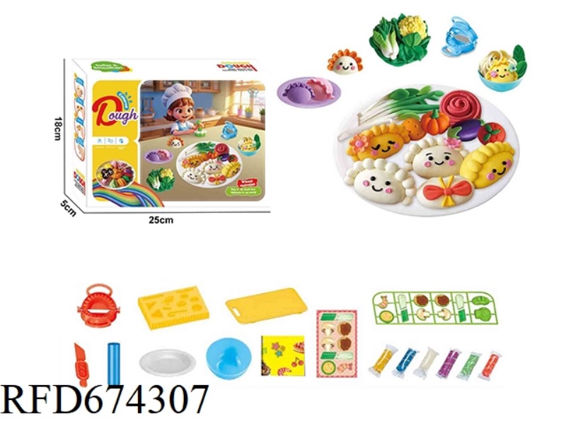 FLAVOR DUMPLING KING CLAY SET