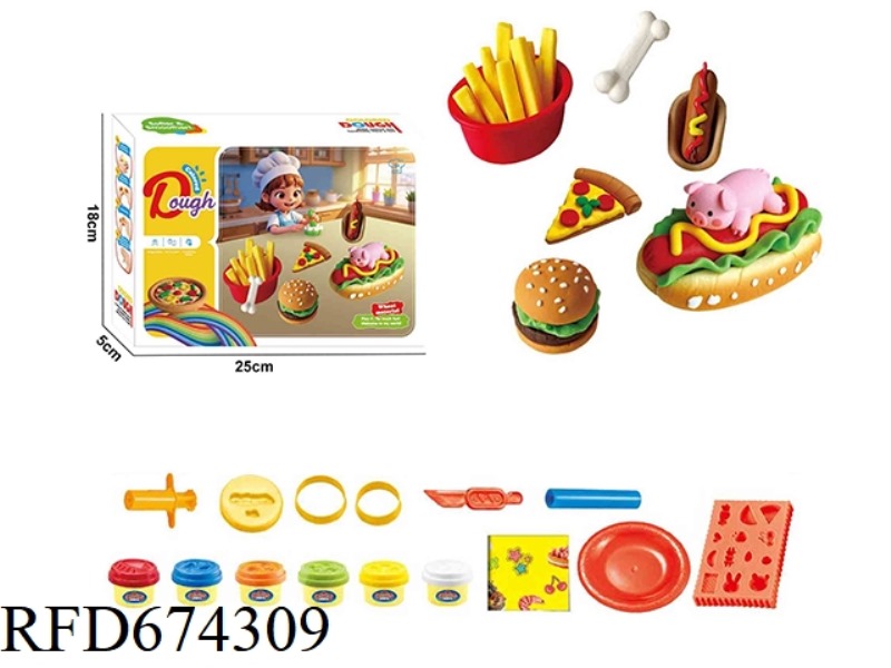 BURGER KING CLAY SET