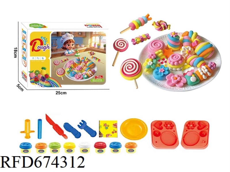 LOLLIPOP CLAY SET