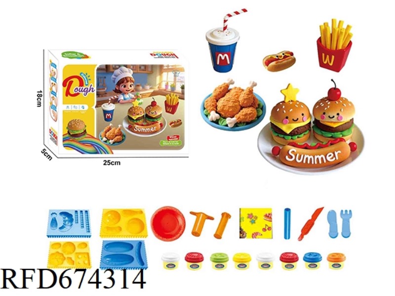 BURGER KING CLAY SET