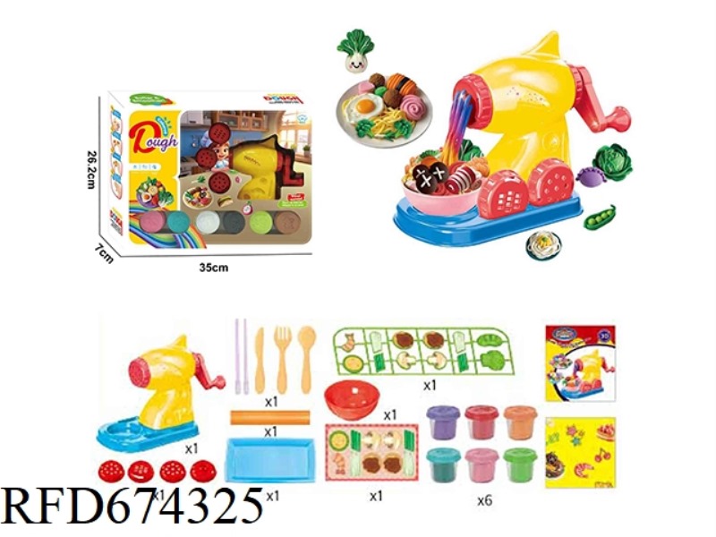 EXQUISITE NOODLE MACHINE CLAY SET