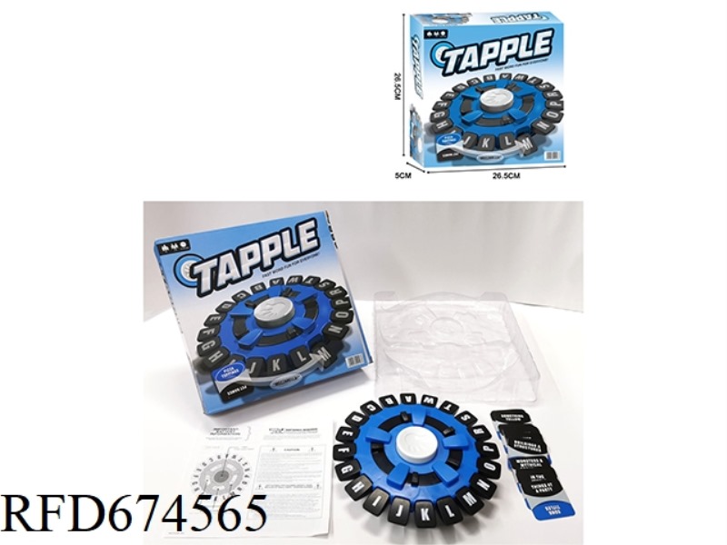 ENGLISH TAPPLE CRAZY LETTER GAME DISC