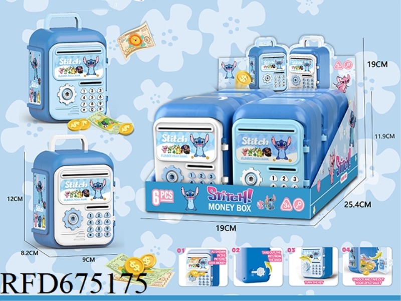 SIXPCS OF STEVE PIGGY BANK