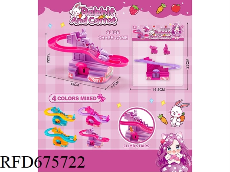 THE WHITE RABBIT CHASES THE RADISH SLIDE