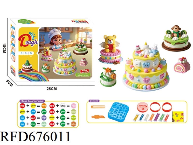 DELICIOUS CAKE - CLAY SERIES