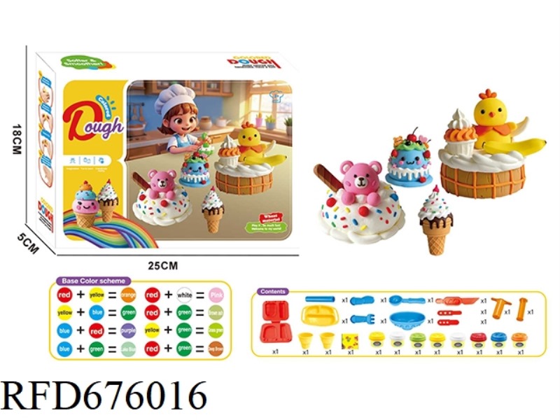 SUMMER ICE CREAM - CLAY SERIES