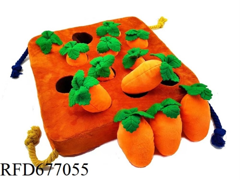 PULL THE RADISH WITH A ROPE AND 12 HOLES