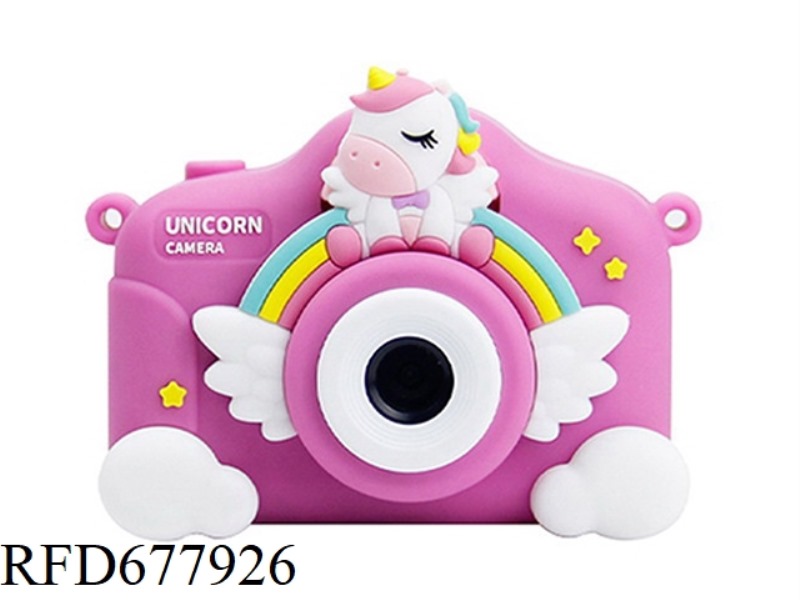 PINK UNICORN HD DUAL CAMERA CHILDREN'S CAMERA/CHILDREN'S CAMERA