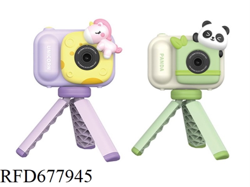 GREEN PANDA STAND CHILDREN'S CAMERA/CHILDREN'S CAMERA