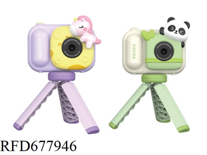 PURPLE UNICORN STAND CHILDREN'S CAMERA/CHILDREN'S CAMERA