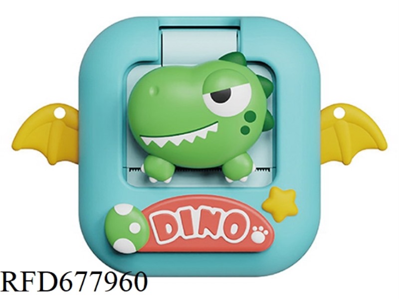GREEN DINOSAUR CHILDREN'S PRINT CAMERA/CHILDREN'S PRINT CAMERA/CHILDREN'S POLAROID