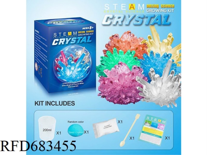 SCIENTIFIC EXPERIMENT OF CRYSTAL PLANTING AND GROWTH (1 CRYSTAL)