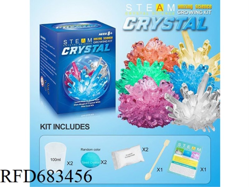 SCIENTIFIC EXPERIMENT ON CRYSTAL PLANTING AND GROWTH (2 CRYSTALS)