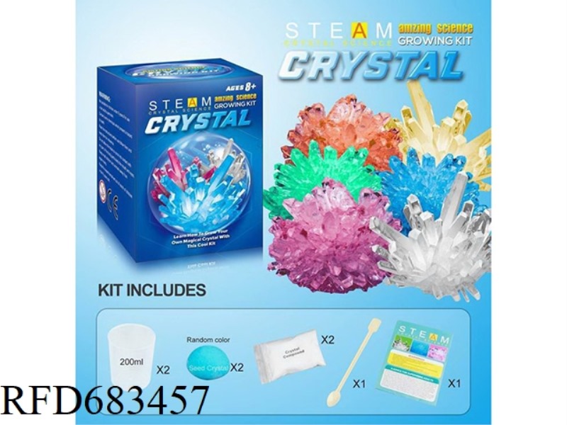 SCIENTIFIC EXPERIMENT ON CRYSTAL PLANTING AND GROWTH (2 CRYSTALS)