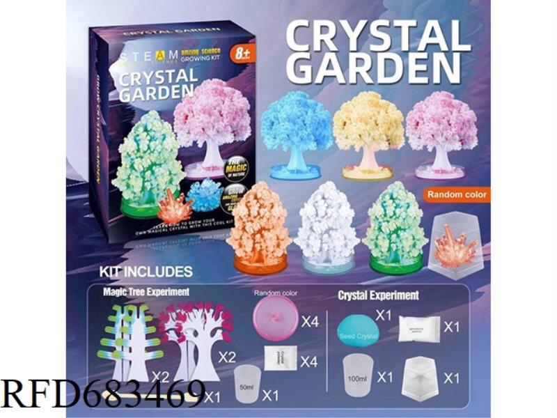 MAGIC TREE PLANTING (4 TREES AND 1 CRYSTAL)
