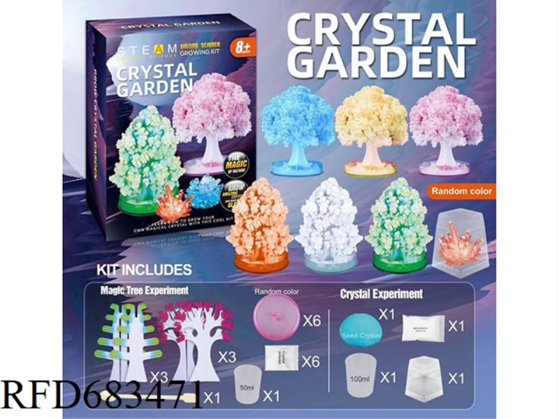 MAGIC TREE PLANTING (6 TREES AND 1 CRYSTAL)