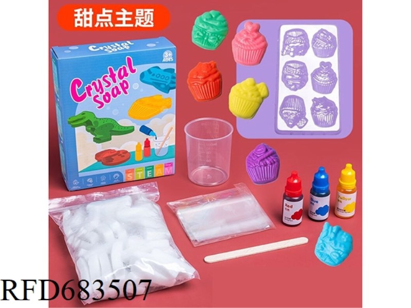 DIY HANDMADE SOAP (DESSERT THEME)