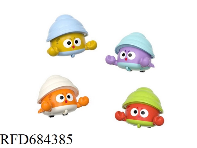 PRESS THE HERMIT CRAB