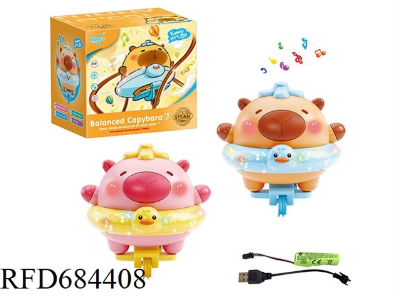 TRACK SOUND AND LIGHT SERIES PUZZLE BALANCE - COMPACT BOX KAPIBALA (INCLUDING LITHIUM BATTERY+TRACK+