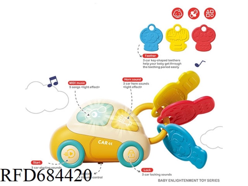 MUSIC CAR KEY