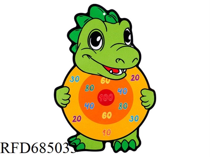 CARTOON TARGET DINOSAUR (3 BALLS+1 HOOK)