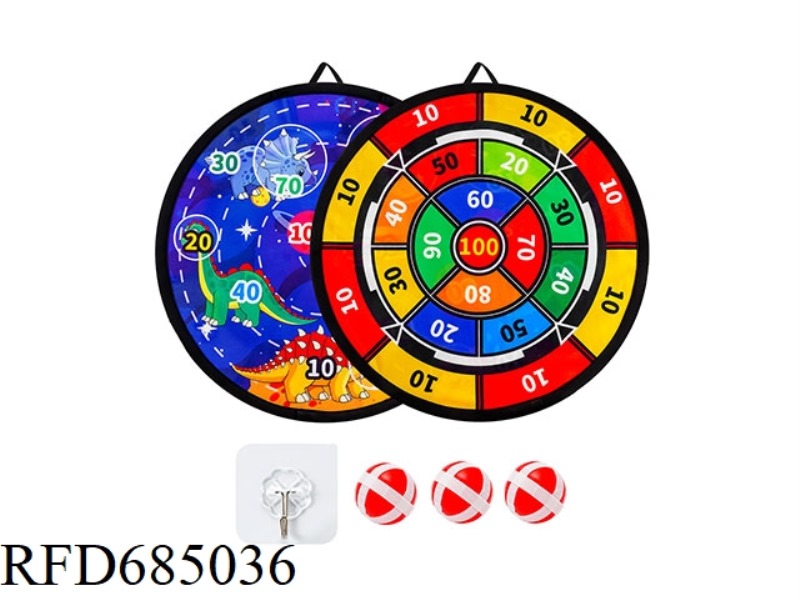 TARGET (SMALL DOUBLE-SIDED 3 BALLS)