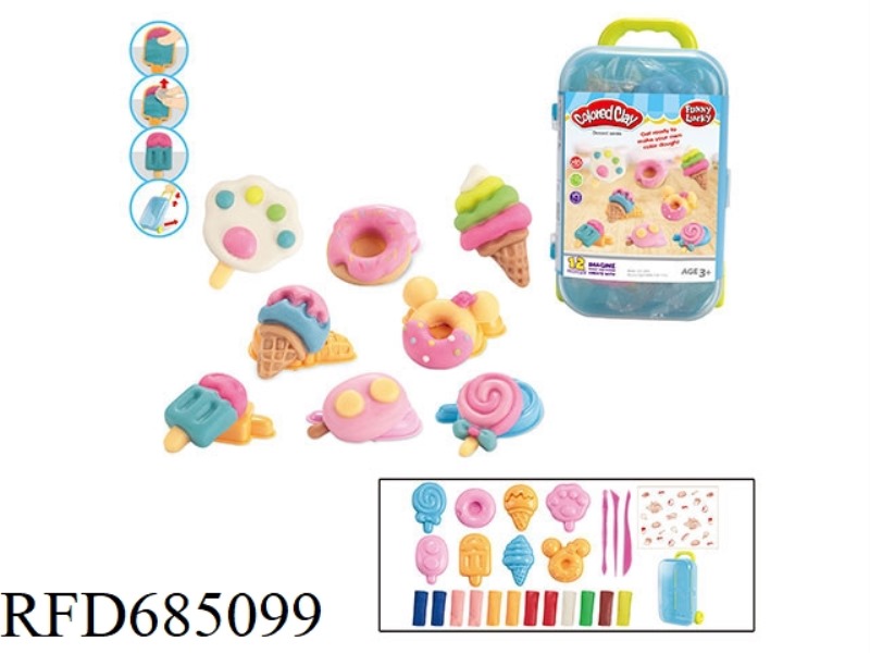 POPSICLE ICE CREAM SERIES CLAY