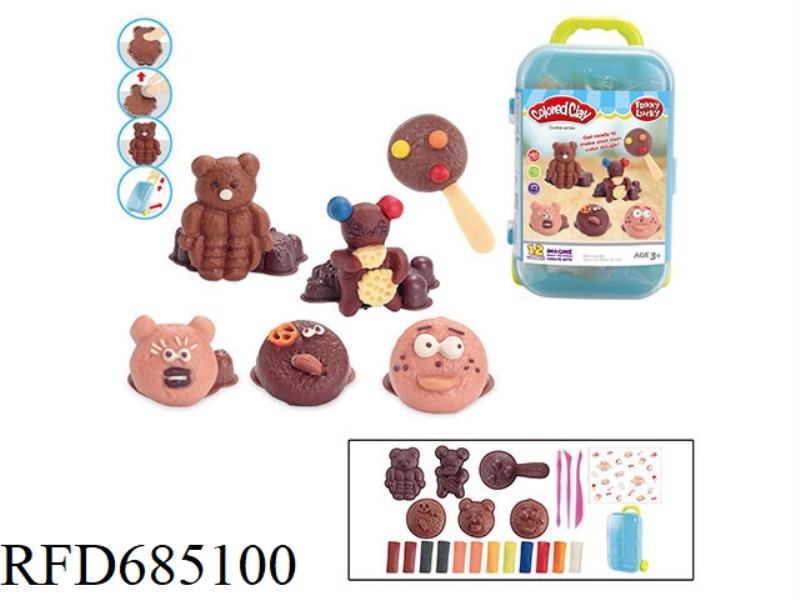 CHOCOLATE COOKIE SERIES CLAY