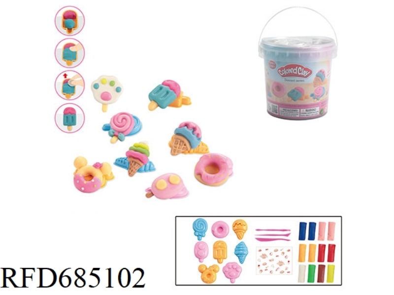POPSICLE ICE CREAM SERIES CLAY
